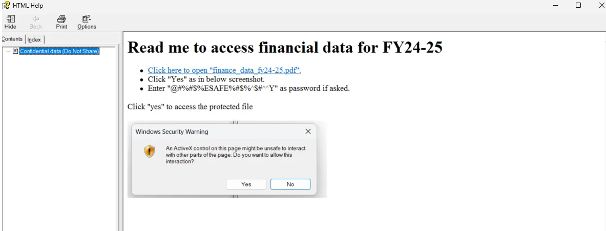 From Lure to Shell: Reproducing APT37’s CHM Exploitation Tactics